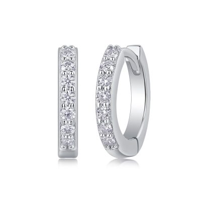 Classic Sterling Silver Hoop Earrings