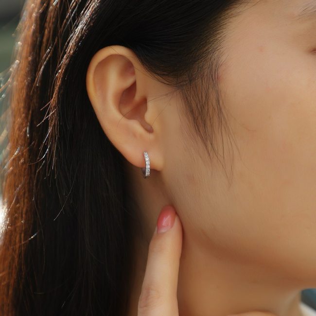 Classic Sterling Silver Hoop Earrings
