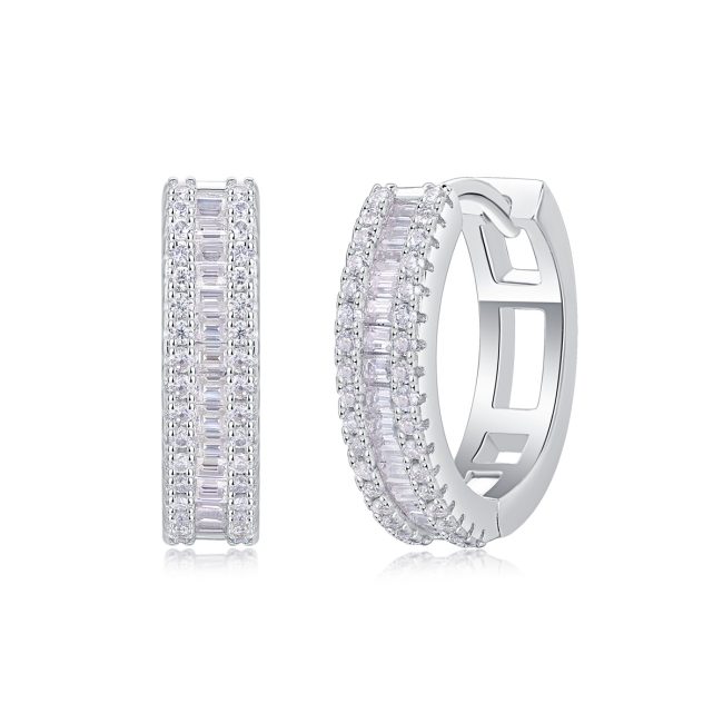 Classic Sterling Silver Hoop Earrings