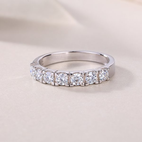 Bar Setting Ring In Sterling Silver For Women