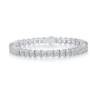 Diamond Tennis Bracelet in Sterling Silver