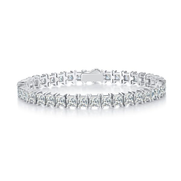Diamond Tennis Bracelet in Sterling Silver