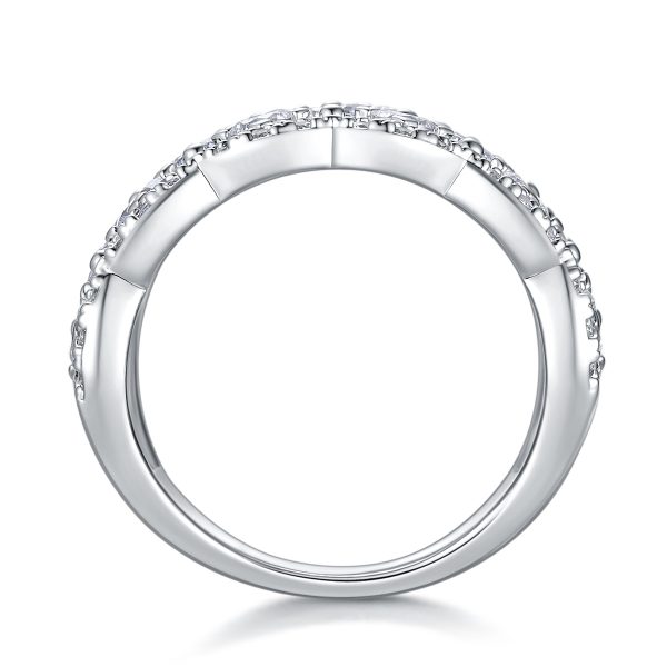 925 Sterling Silver Verona Lace Wedding Ring