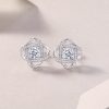 Knot of Love Sterling Silver Stud Earrings