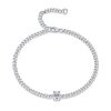 Oval Forever One Moissanite Bracelet
