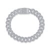 Pave Diamond Jumbo Cuban Link Bracelet