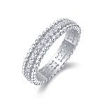 Anillo de boda Portola Eternity con diamantes