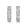 S925 Silver Bright Night Moissanite Earrings