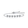Slide Bracelet Made With Swarovski Crystals