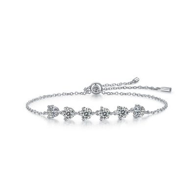 Slide Bracelet Made With Swarovski Crystals