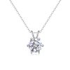 Solitaire Round Diamond Classic Pendant