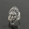Acala Sterling Silver For Men, Made of 925 Sterling Silver, Patron Saint Band