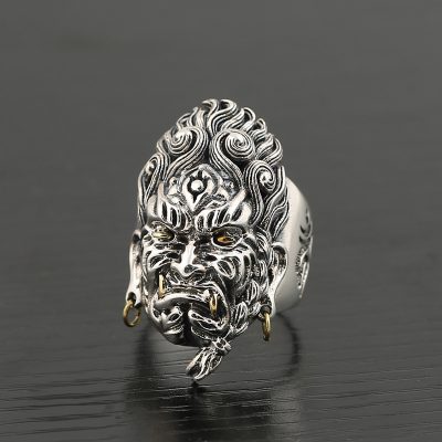 Acala Sterling Silver For Men, Made of 925 Sterling Silver, Patron Saint Band