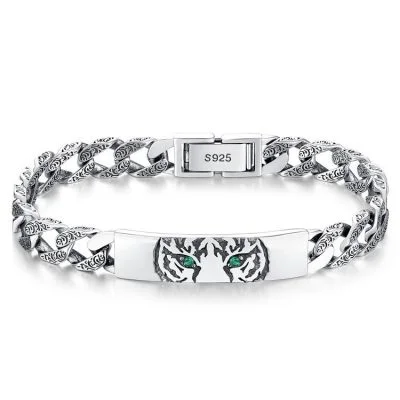 925 Sterling Silver Cuban Link Bracelet