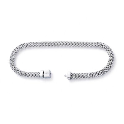 925 Sterling Silver Woven Bracelet For Women
