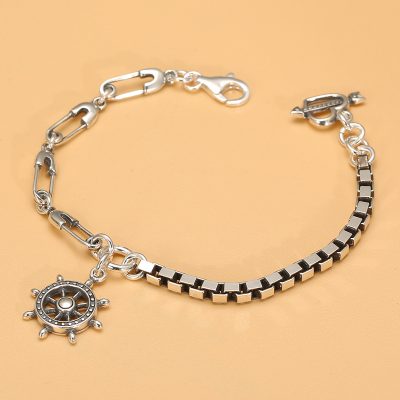Boat Rudder Bracelet Heart And Arrow Bracelet