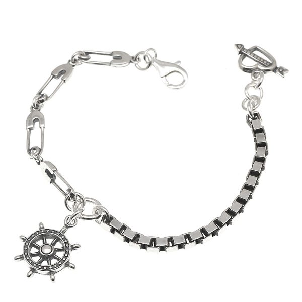 Boat Rudder Bracelet Heart And Arrow Bracelet