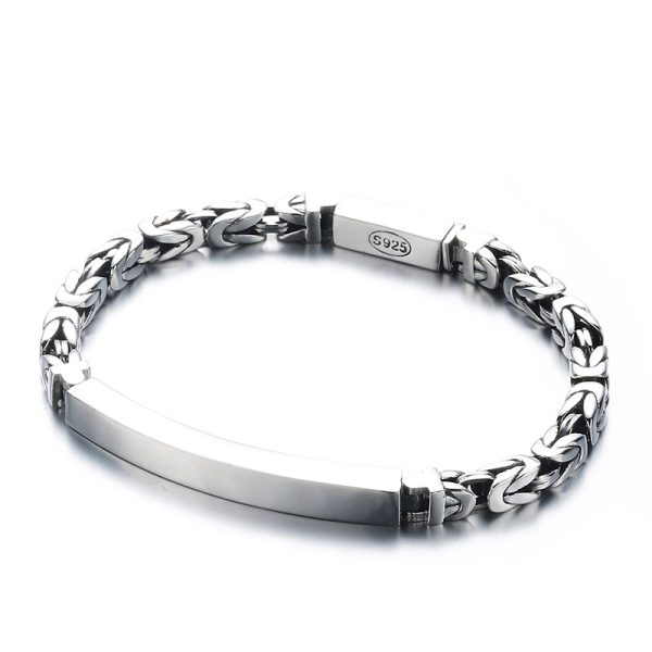 Couple Bracelet Sterling Silver Custom Bracelet