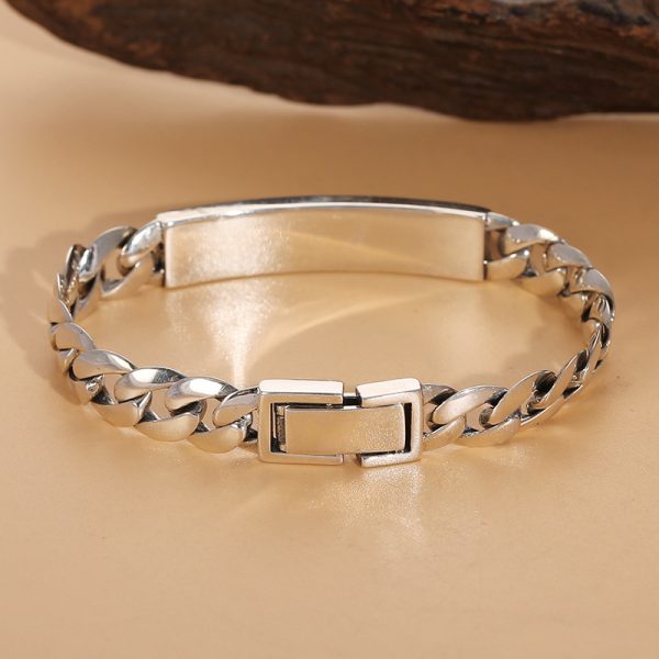 Cuban Link Bracelet Polishing Vintage Bracelet - Image 4