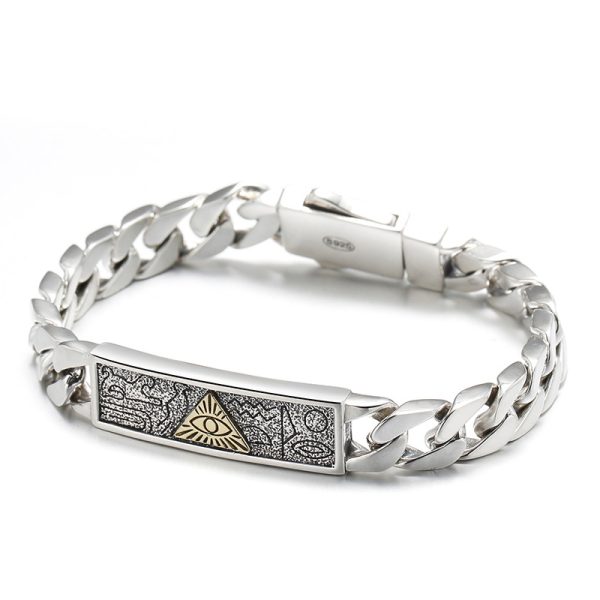 Cuban Bracelet Vintage Thai Silver Bracelet