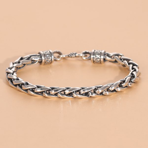 Dragon Bone Bracelet Vintage Thai Silver Bracelet - Image 4