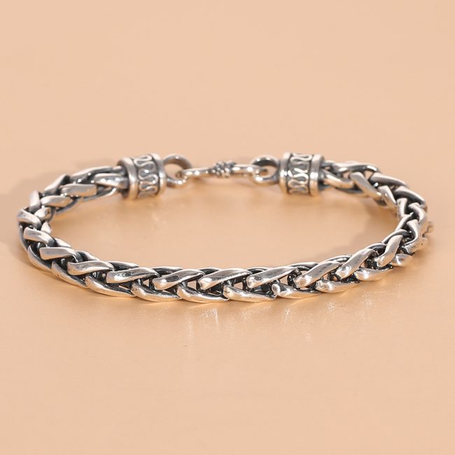 Dragon Bone Bracelet Vintage Thai Silver Bracelet - Image 4
