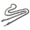 Dragon Scale Necklace Double Dragon Head Chain