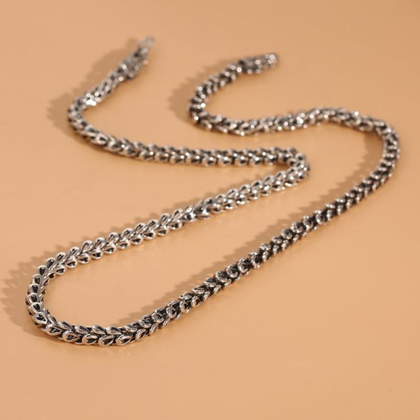 Dragon Scale Necklace Double Dragon Head Chain - Image 4