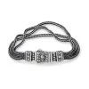 Hand Thai Silver Foxtail Bracelet For Women or Men