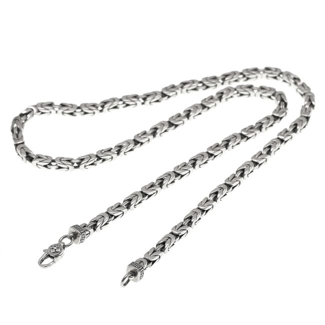 Handmade Thai Silver Necklace For Men