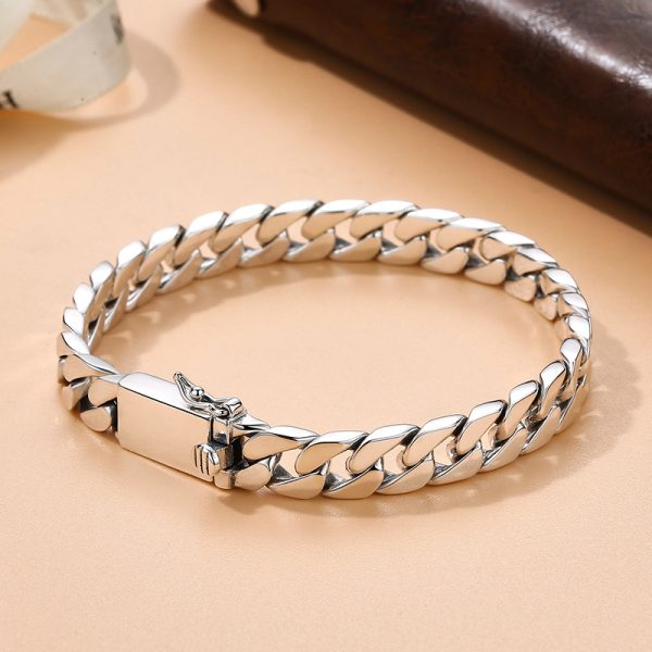 Pandora Cuban Bracelet Vintage Thai Silver Bracelet - Image 4