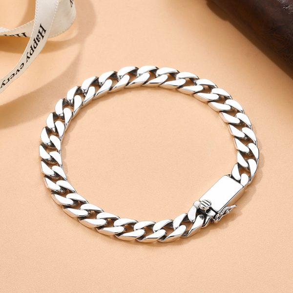 Pandora Cuban Bracelet Vintage Thai Silver Bracelet - Image 3