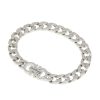 Polishing Cuban Bracelet CD Icon Punk Silver Bracelet