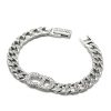 Rattan Cuban Bracelet CD Icon Thai Silver Vintage Bracelet