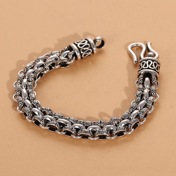 925 Sterling Silver Luxury Chain Bracelet - Image 3