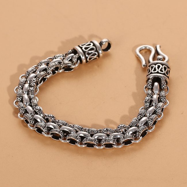 925 Sterling Silver Luxury Chain Bracelet - Image 3