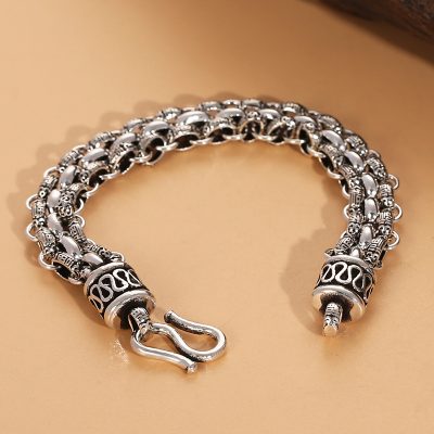 Sterling Silver Braided Bracelet