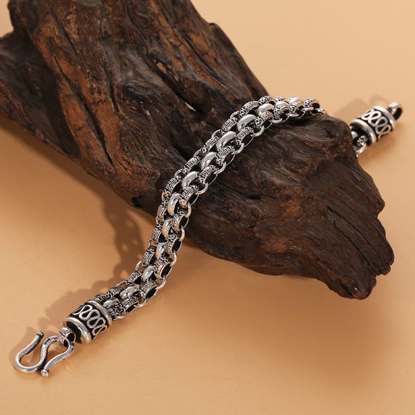 925 Sterling Silver Luxury Chain Bracelet - Image 4