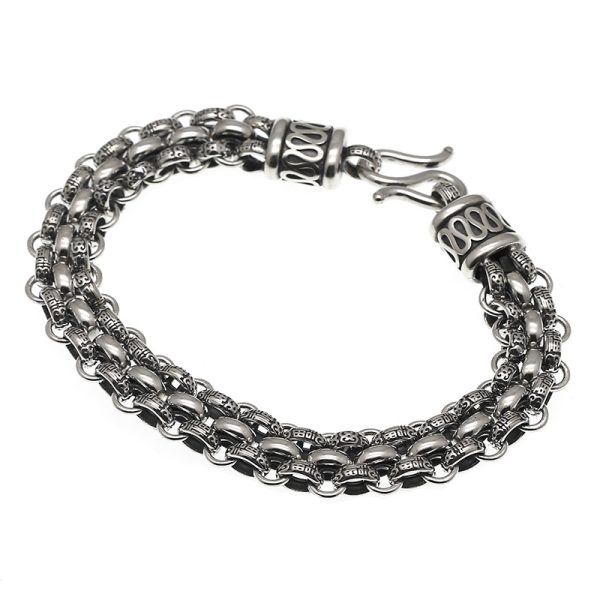 Sterling Silver Braided Bracelet