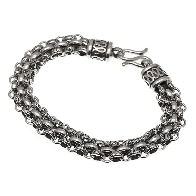 Sterling Silver Braided Bracelet