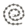 Sterling Silver Clavicle Cherry Blossom Necklace