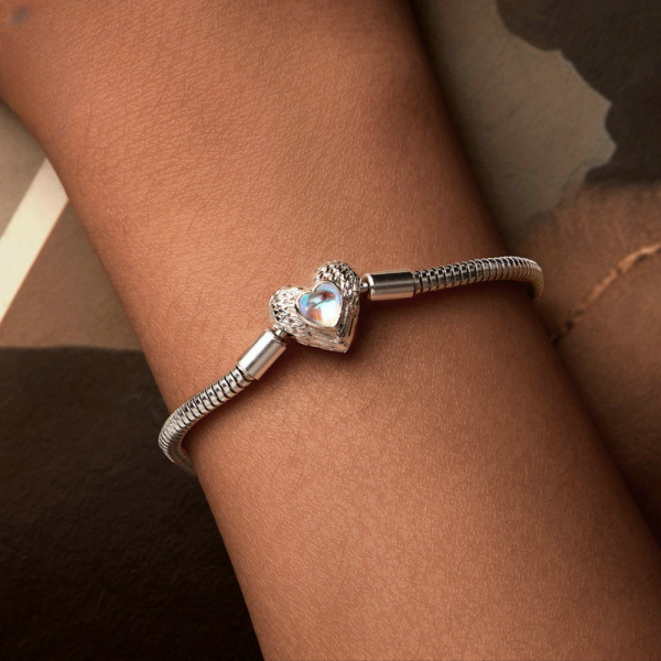 Snake Chain Sterling Silver Bracelet For women, Genuine 925 Sterling Silver gold, Available in sizes 17cm , 19cm