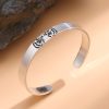 Sterling silver bangle bracelet, thickness 1mm, weight about 20.3g