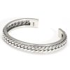 Vintage sterling silver bangle bracelet, bangle width 9 mm, weight approx. 40.17 g