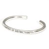 sterling silver bangle bracelet, bangle width 5 mm, thickness 3mm