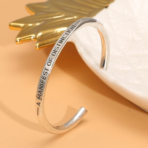 sterling silver bangle charm bracelet, this is a left view of sterling silver bangle