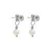 Freshwater Pearl Sterling Silver Stud Earring