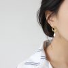 Sterling Silver Pearl Drop Earrings For Women