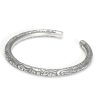 sterling silver cuff bracelet womens, this is a plain image of the silver cuff bracelet.