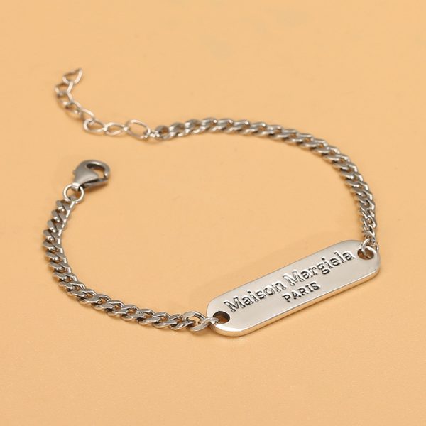 Curb Chain 925 Sterling Silver Bracelet for women, Can be customized into couple bracelets, made of 925 sterling silver, weight about 8.43g